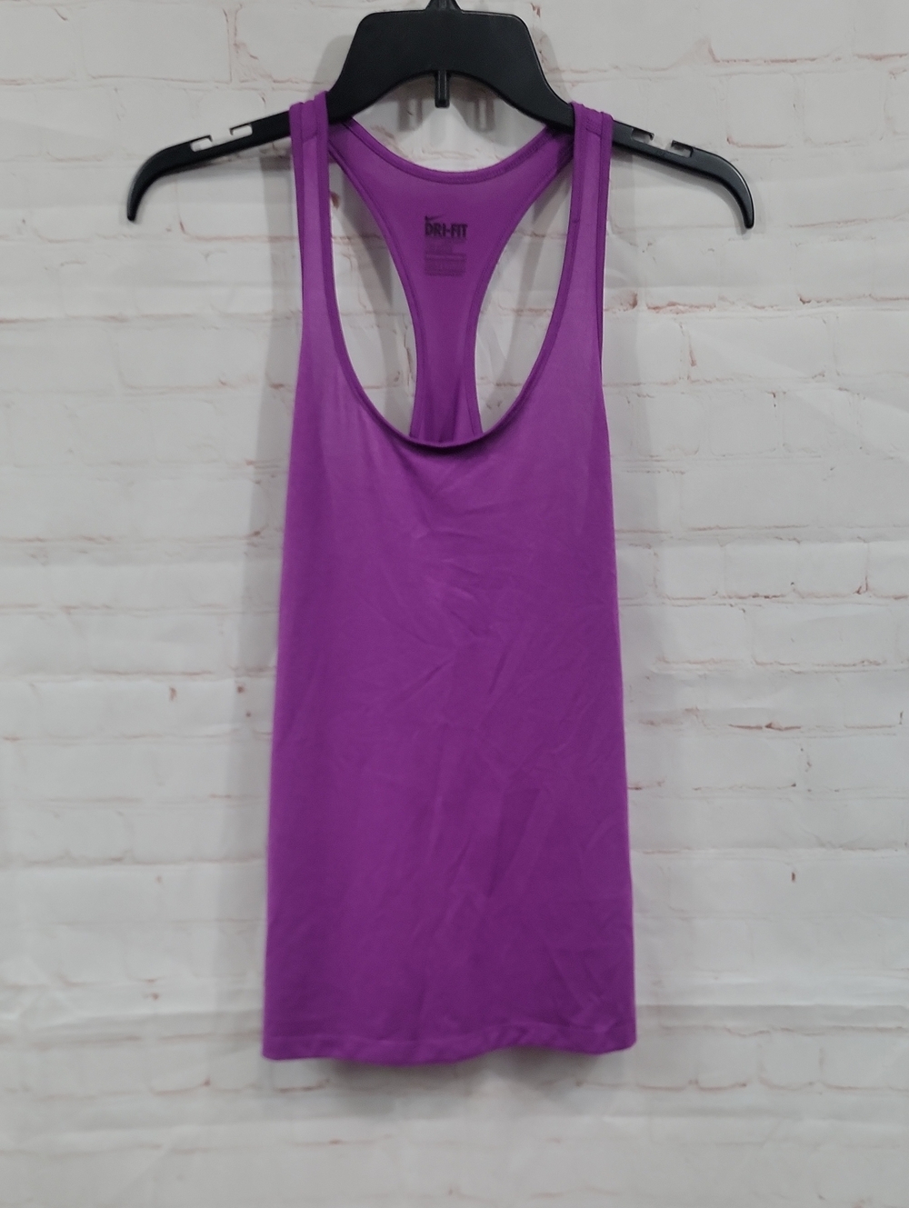 Nike Purple Racerback Dri-FIT Tank